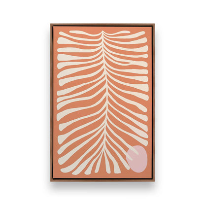 [Color:Walnut], Picture of art in a Walnut frame