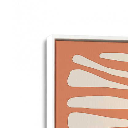 [Color:Opaque White], Picture of art in a White frame at an angle