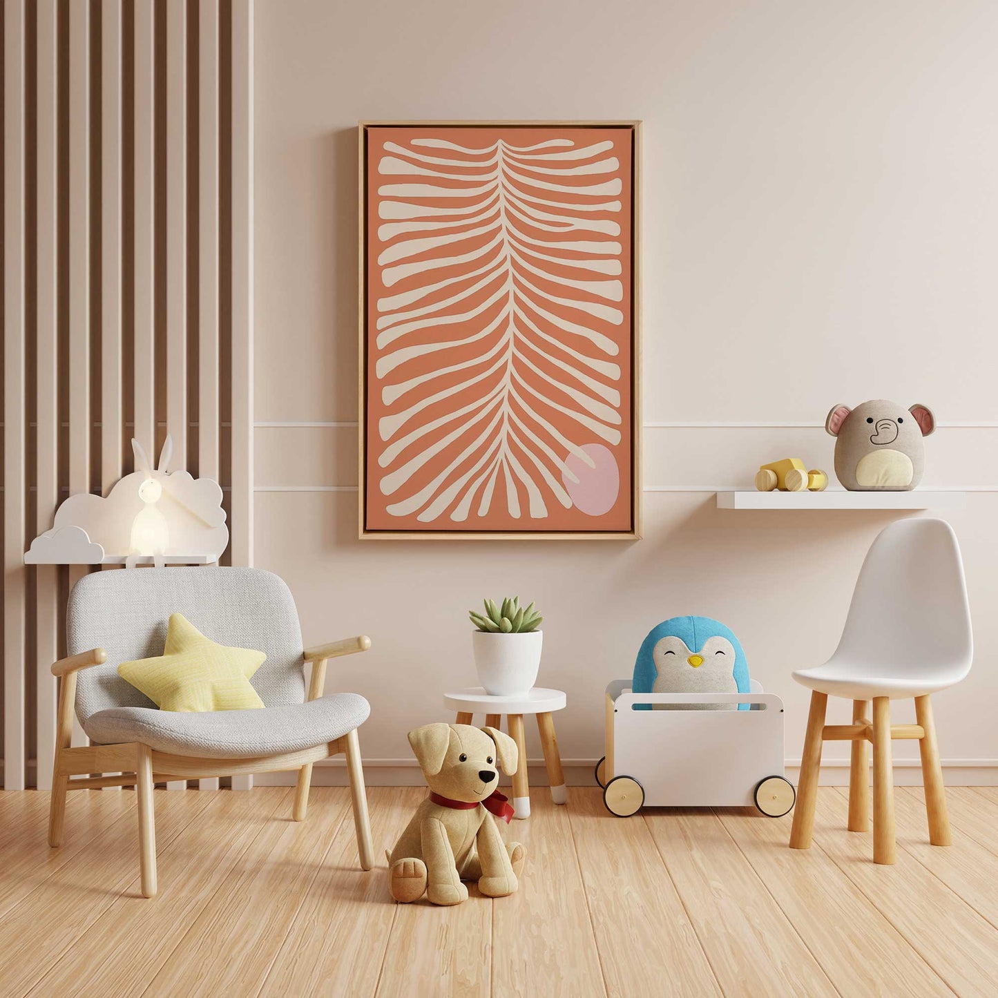 Picture of art in a room