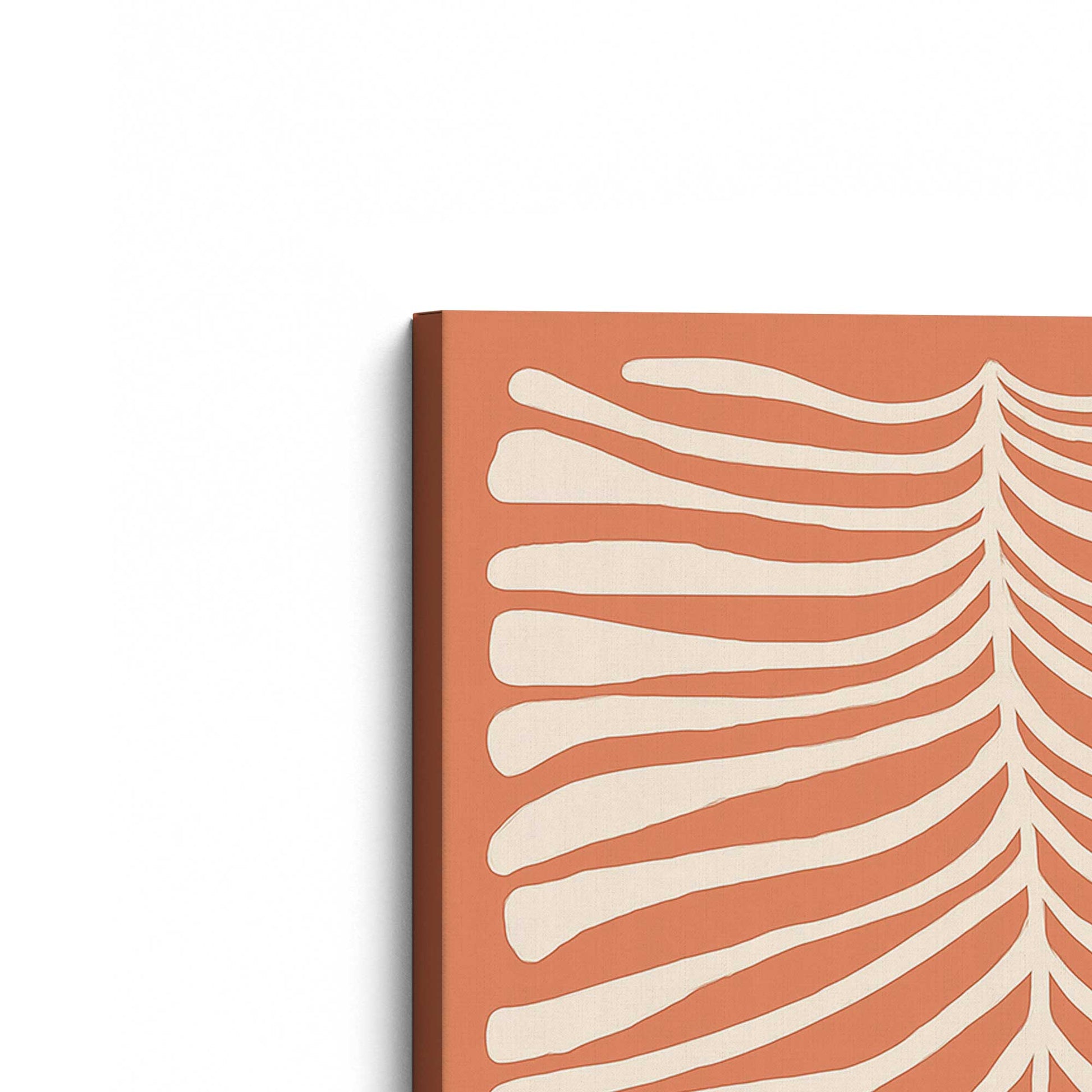 [Color:Stretched Canvas], Picture of the corner of the art