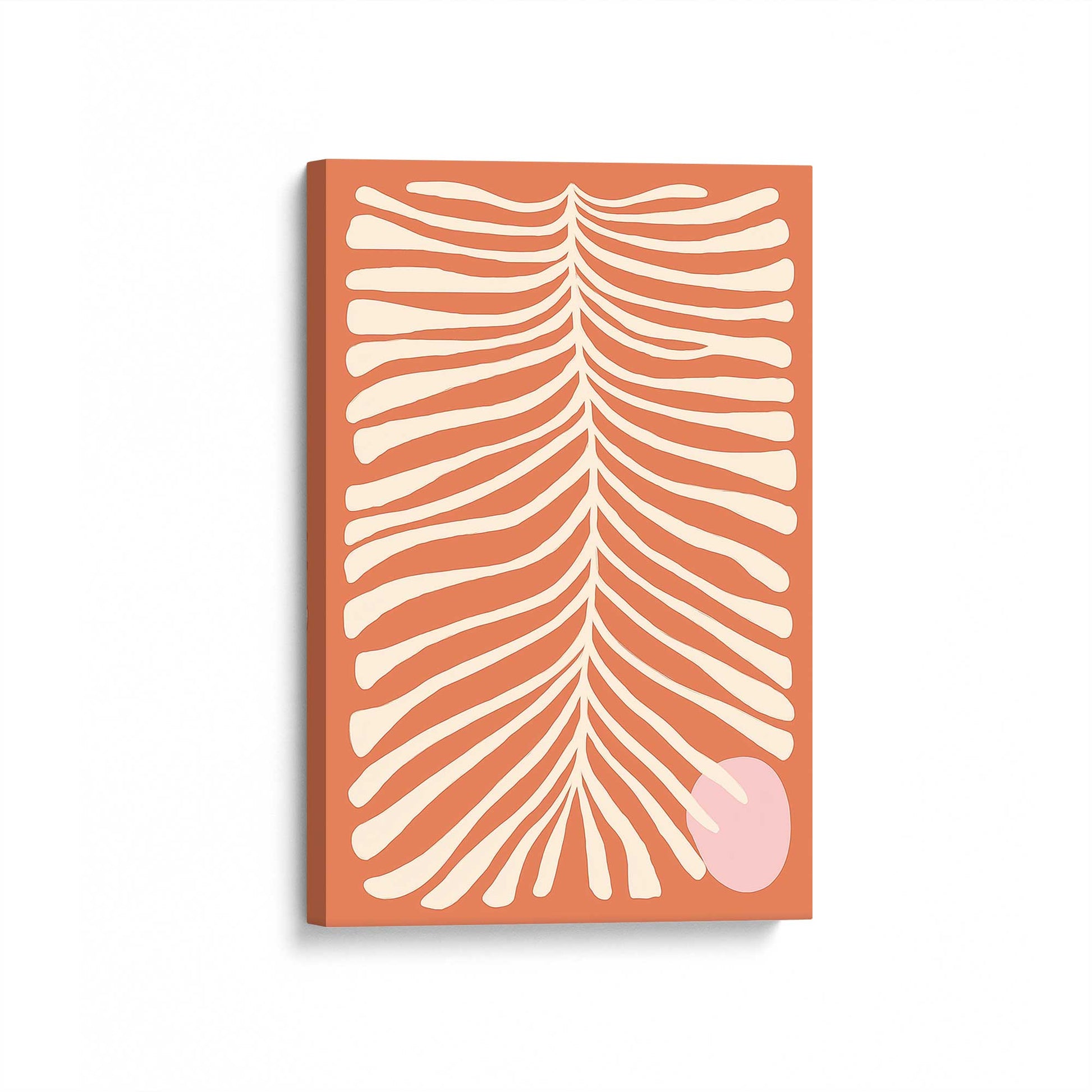 [Color:Stretched Canvas], Picture of art at an angle