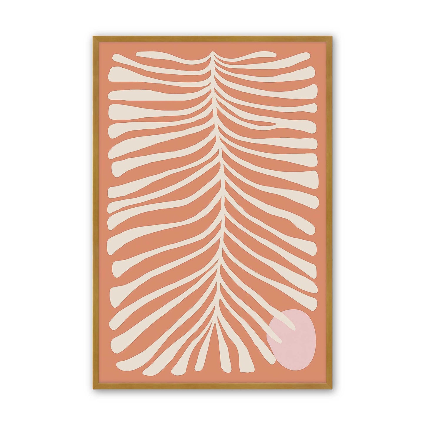 [Color:Polished Gold], Picture of art in a Polished Gold frame