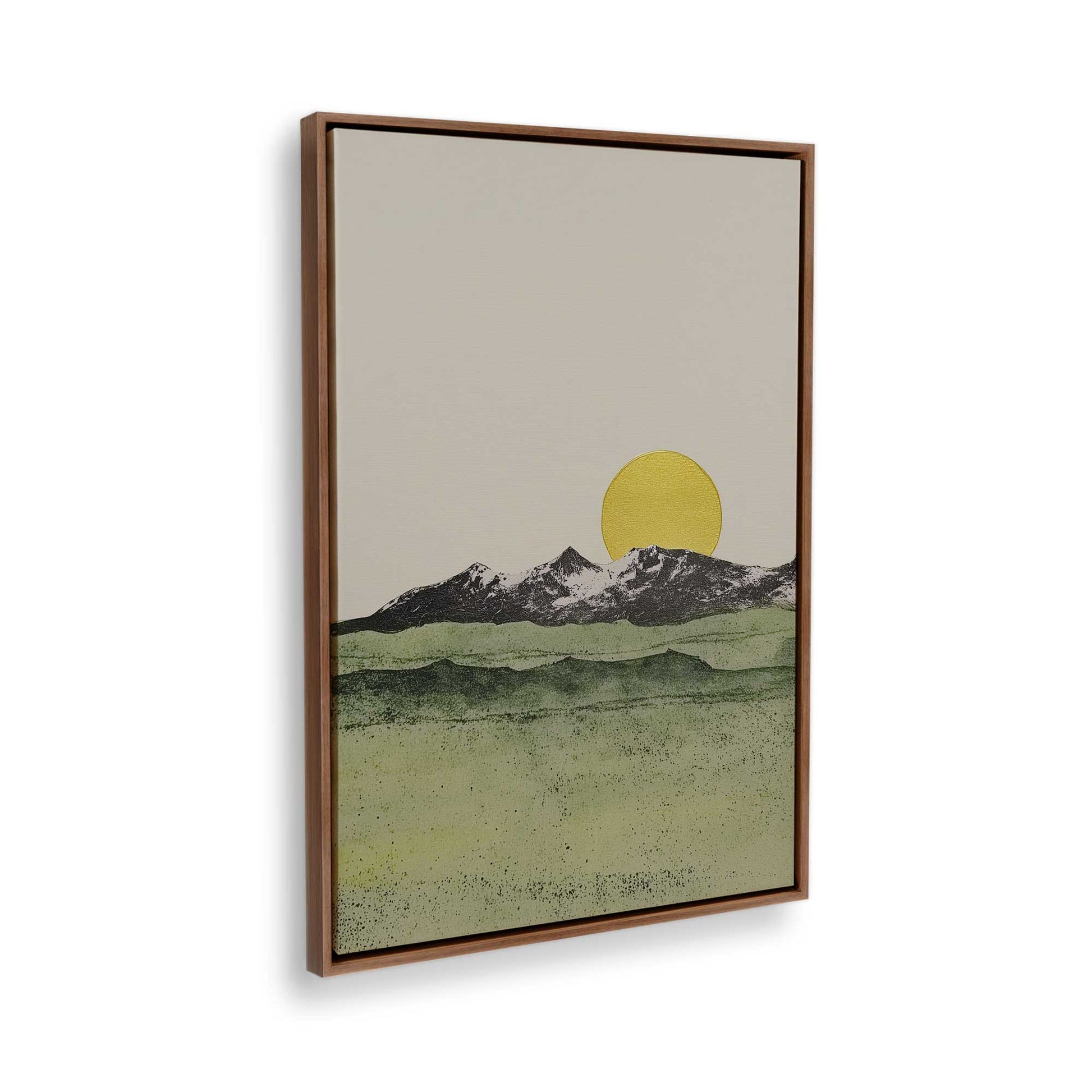 [Color:Walnut], Picture of the corner of the art