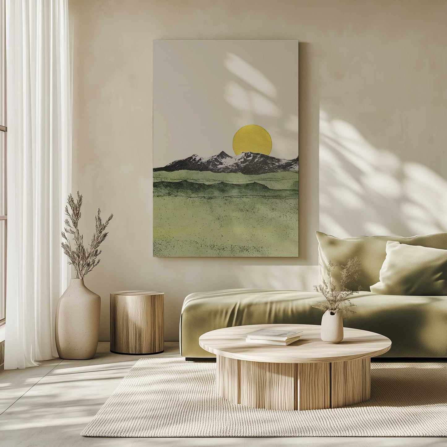 Picture of art in a room