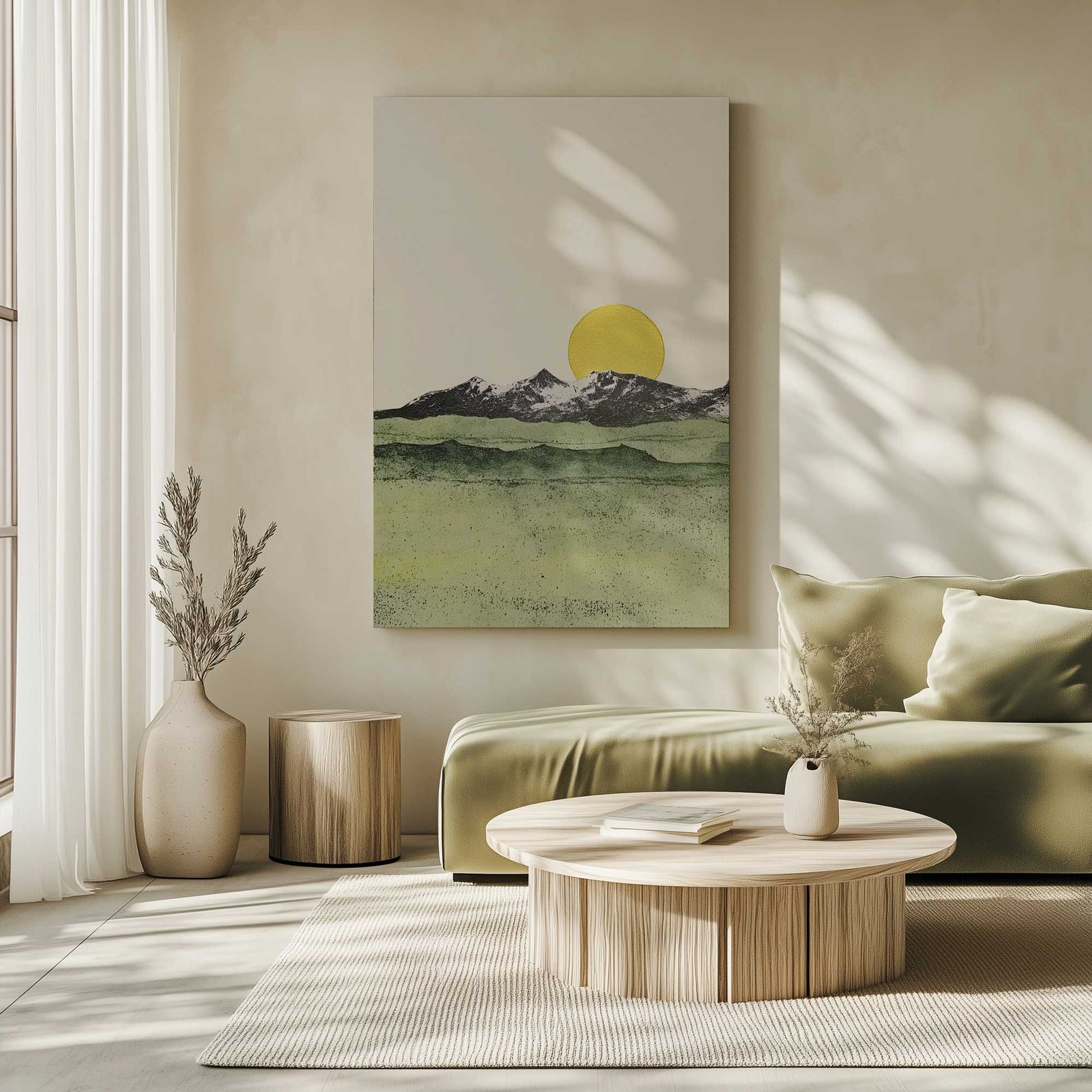 Picture of art in a room