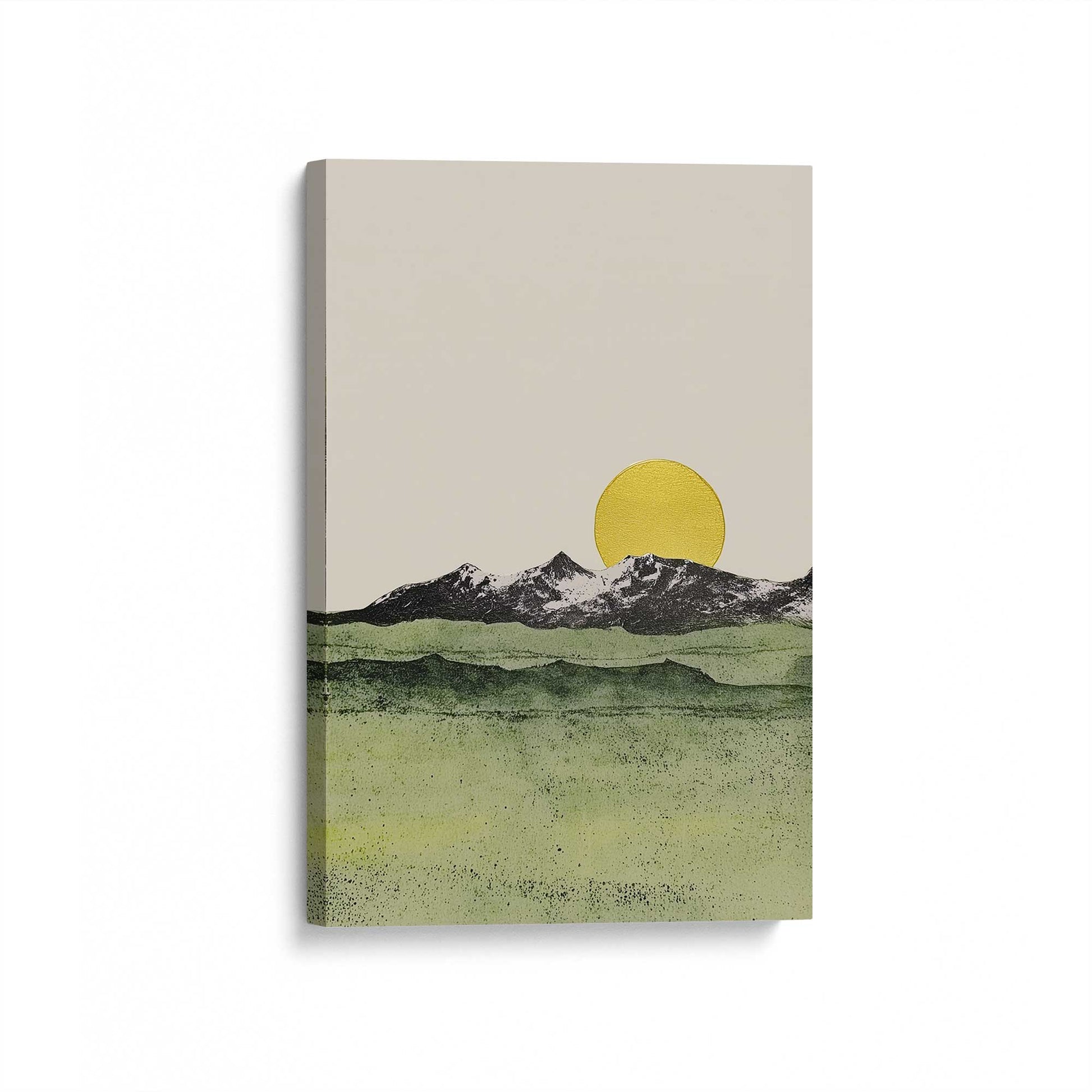 [Color:Stretched Canvas], Picture of art at an angle