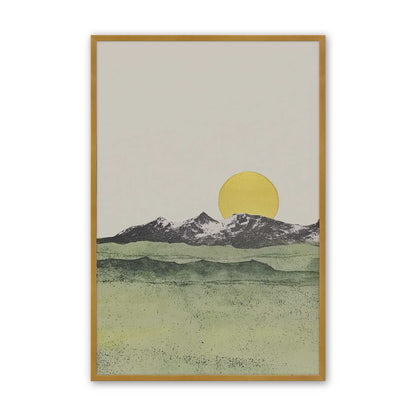 [Color:Polished Gold], Picture of art in a Polished Gold frame