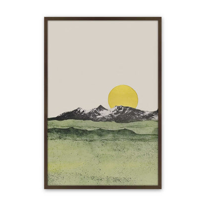 [Color:Belvinder Brown], Picture of art in a Belvinder Brown frame