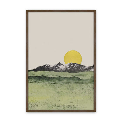 [Color:Walnut], Picture of art in a Walnut frame