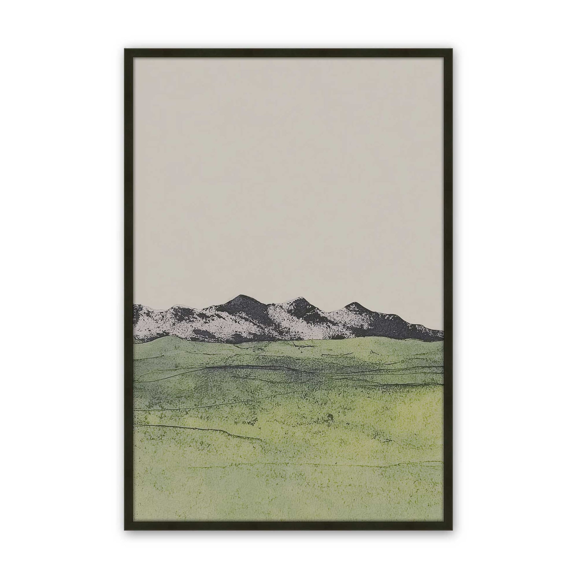 [Color:Satin Black], Picture of art in a Satin Black frame