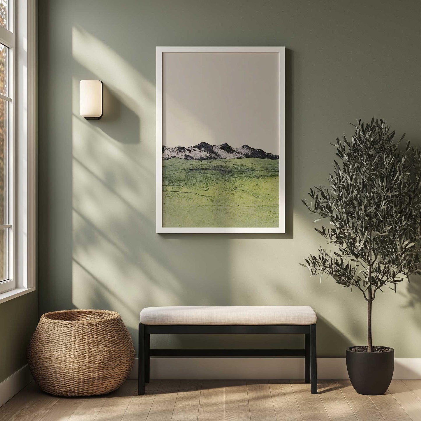 Picture of art in a room