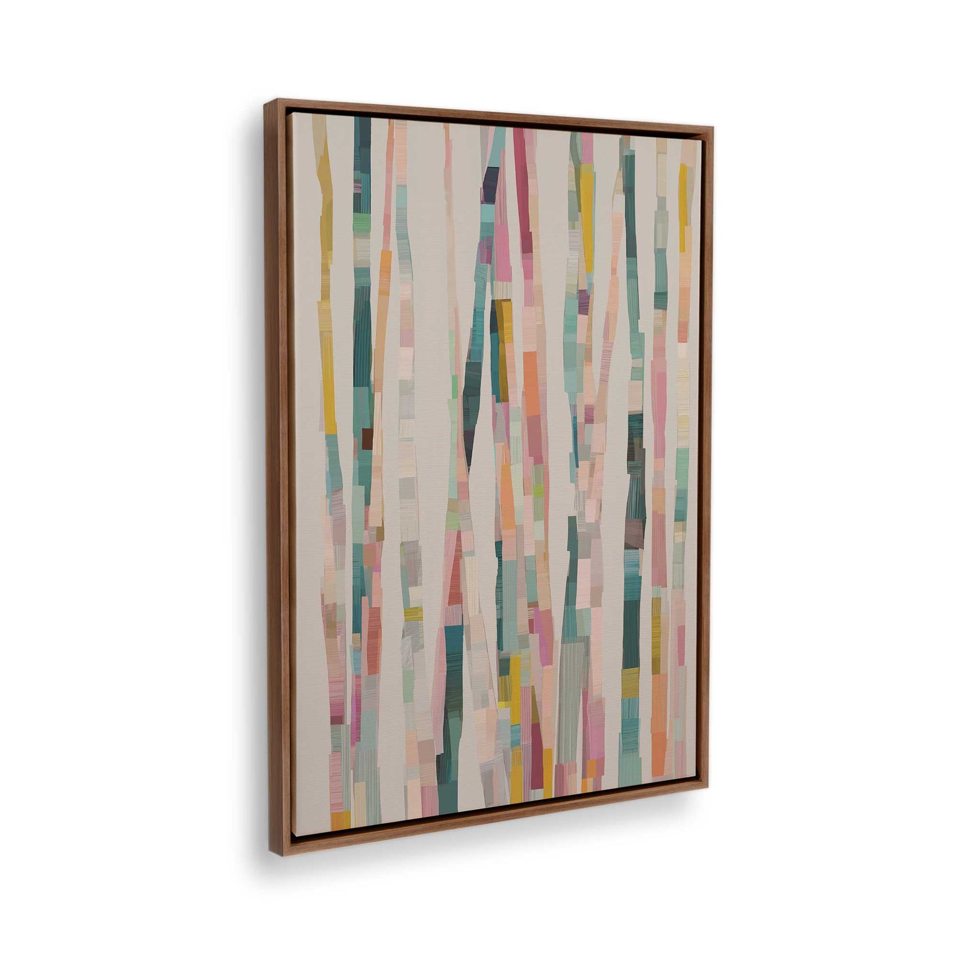 [Color:Walnut], Picture of the corner of the art