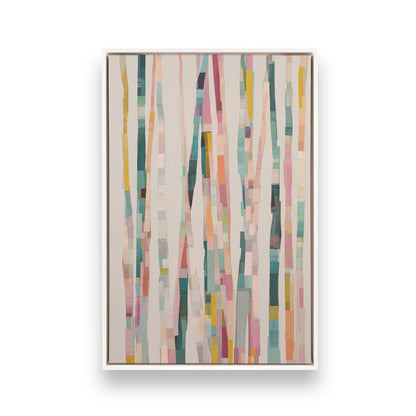 [Color:Opaque White], Picture of art in a White frame