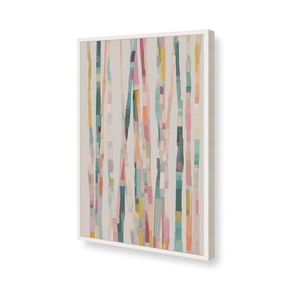 [Color:Opaque White], Picture of art in a Opaque White frame of the corner