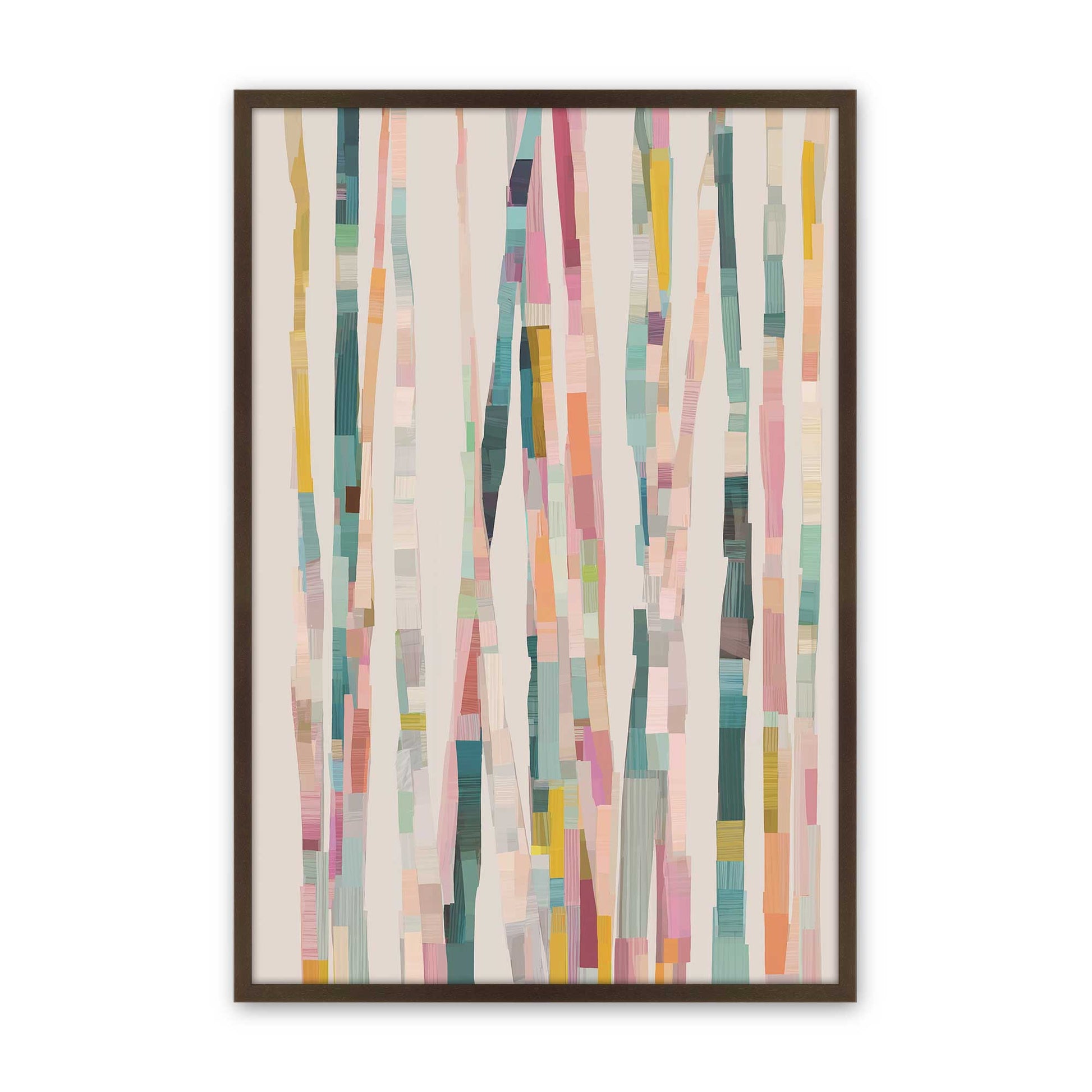 [Color:Brown], Picture of art in a Brown frame