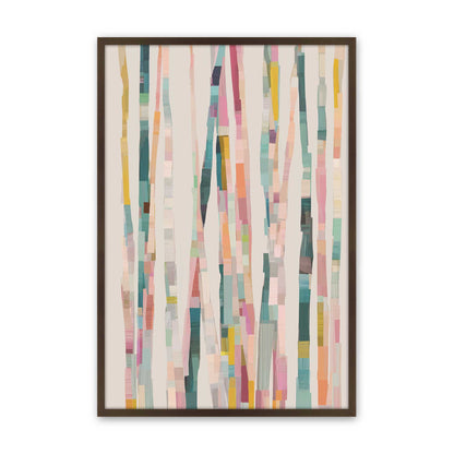 [Color:Brown], Picture of art in a Brown frame