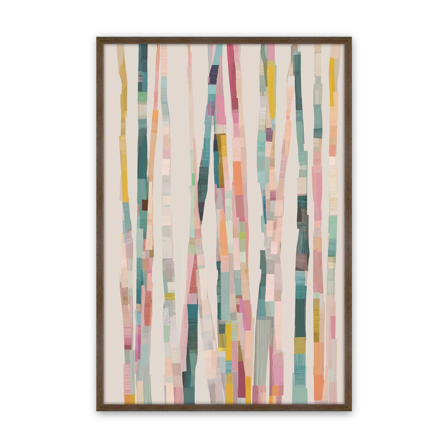 [Color:Walnut], Picture of art in a Walnut frame