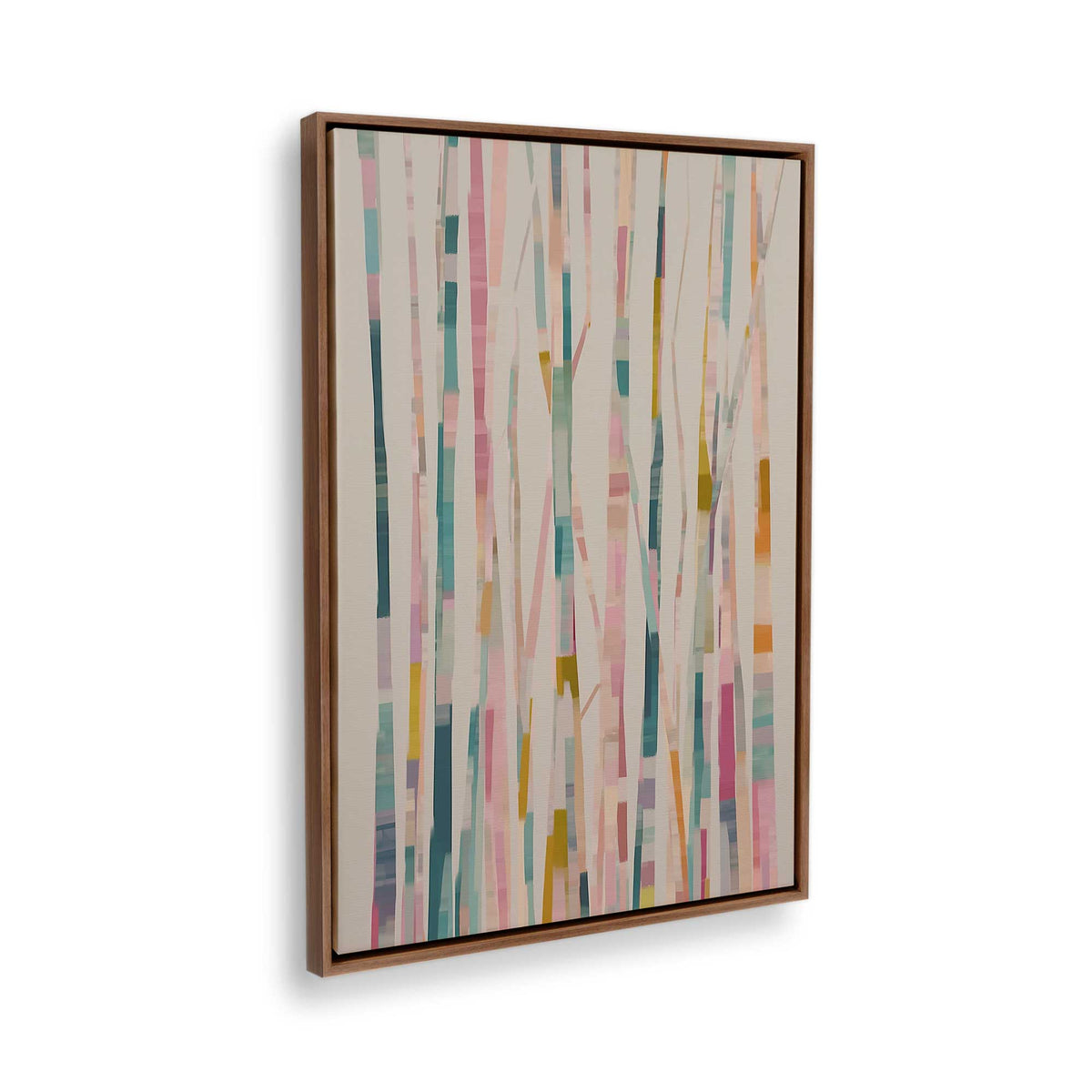 [Color:Walnut], Picture of the corner of the art