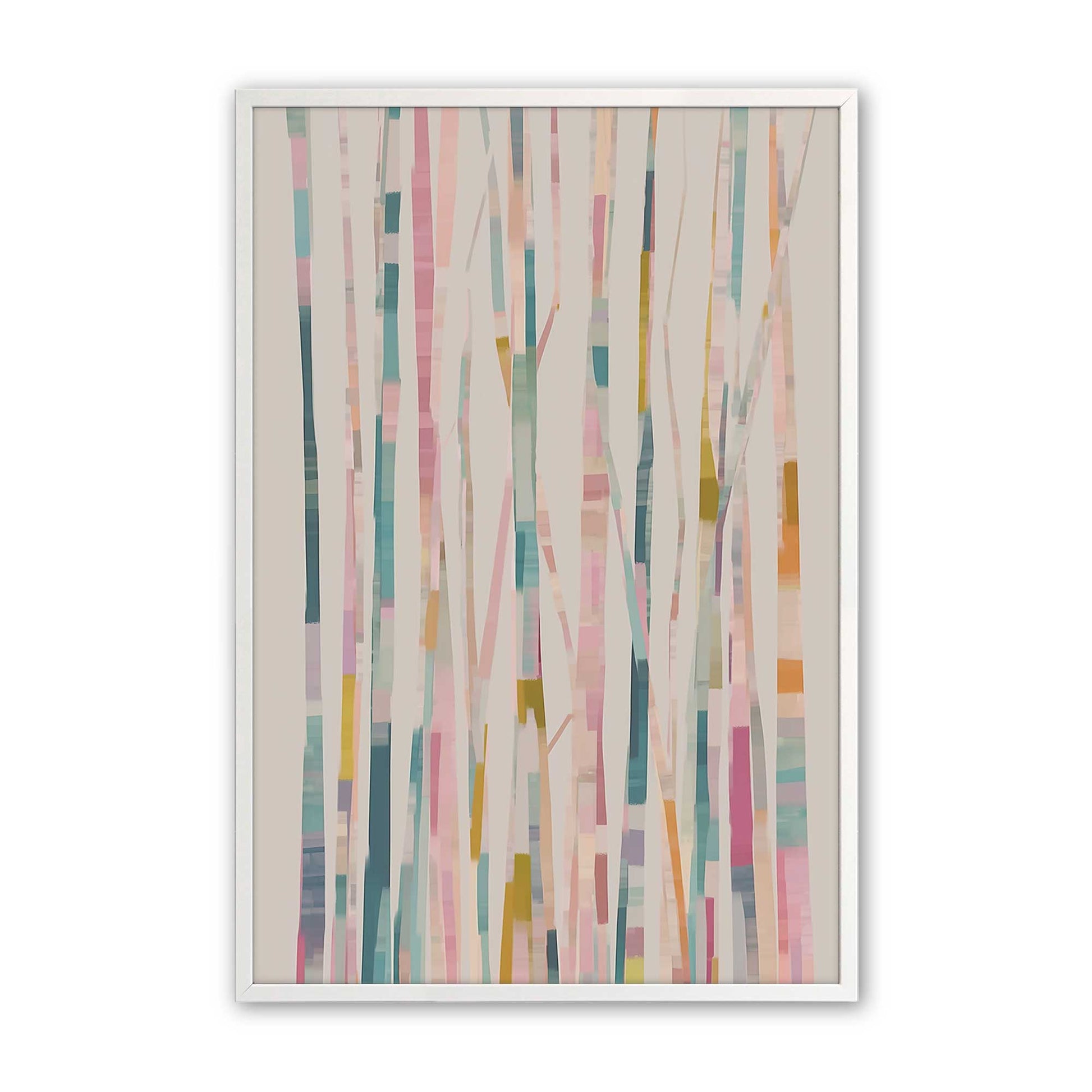 [Color:Opaque White], Picture of art in a Opaque White frame