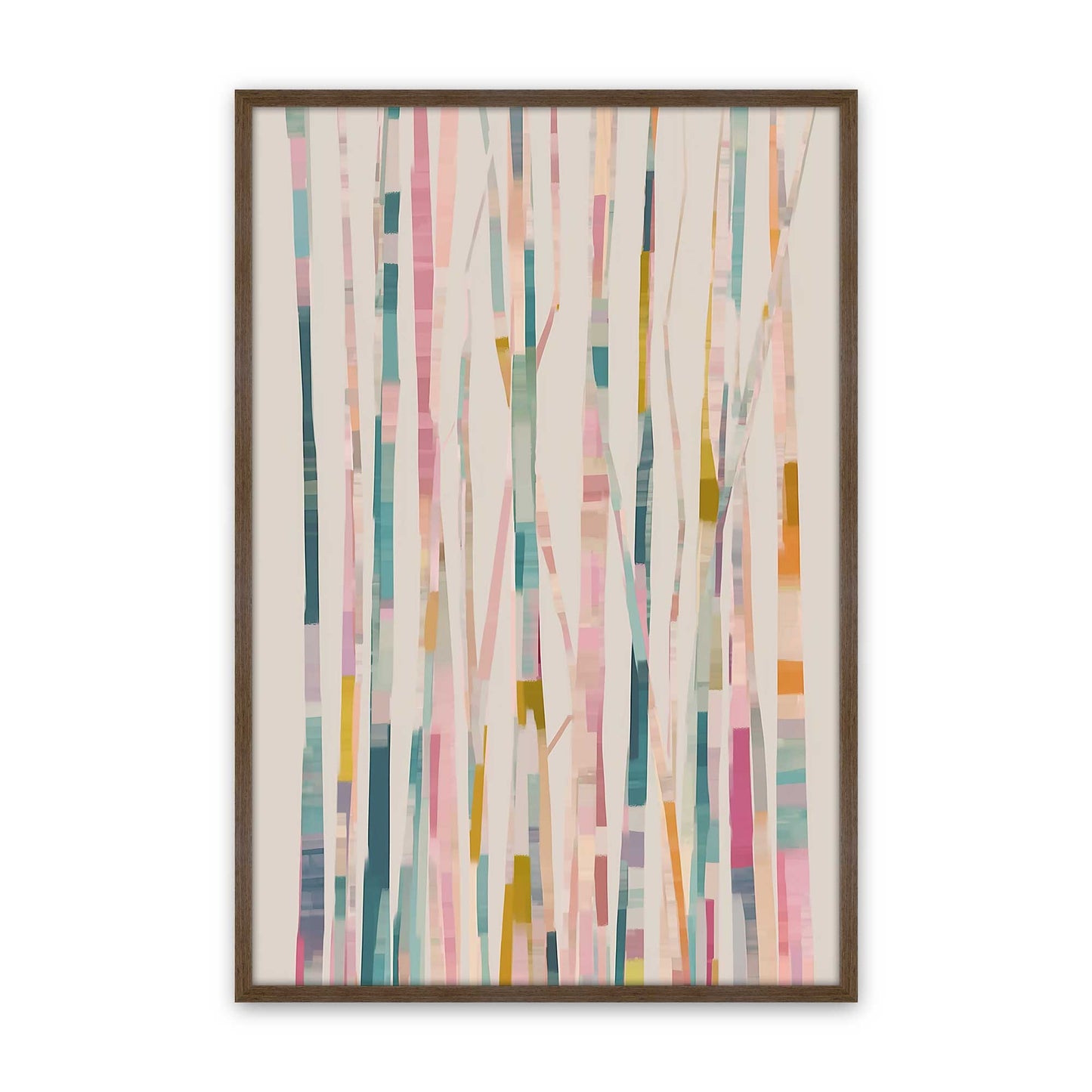 [Color:Walnut], Picture of art in a Walnut frame