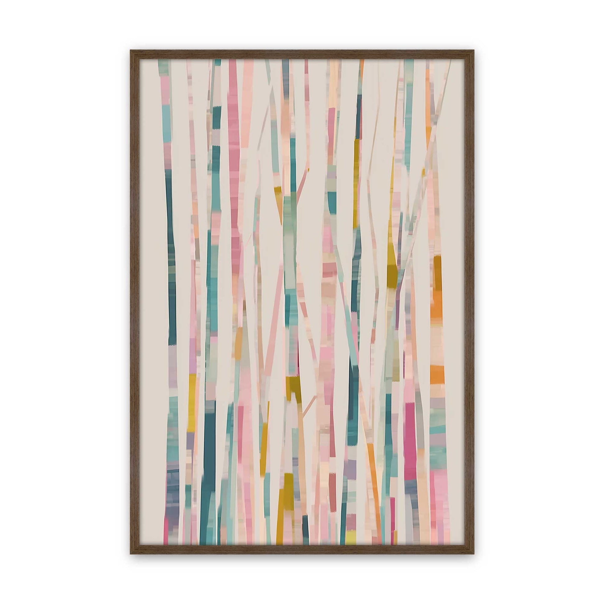 [Color:Walnut], Picture of art in a Walnut frame