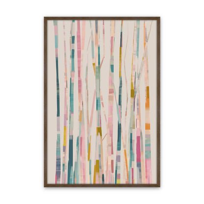 [Color:Walnut], Picture of art in a Walnut frame