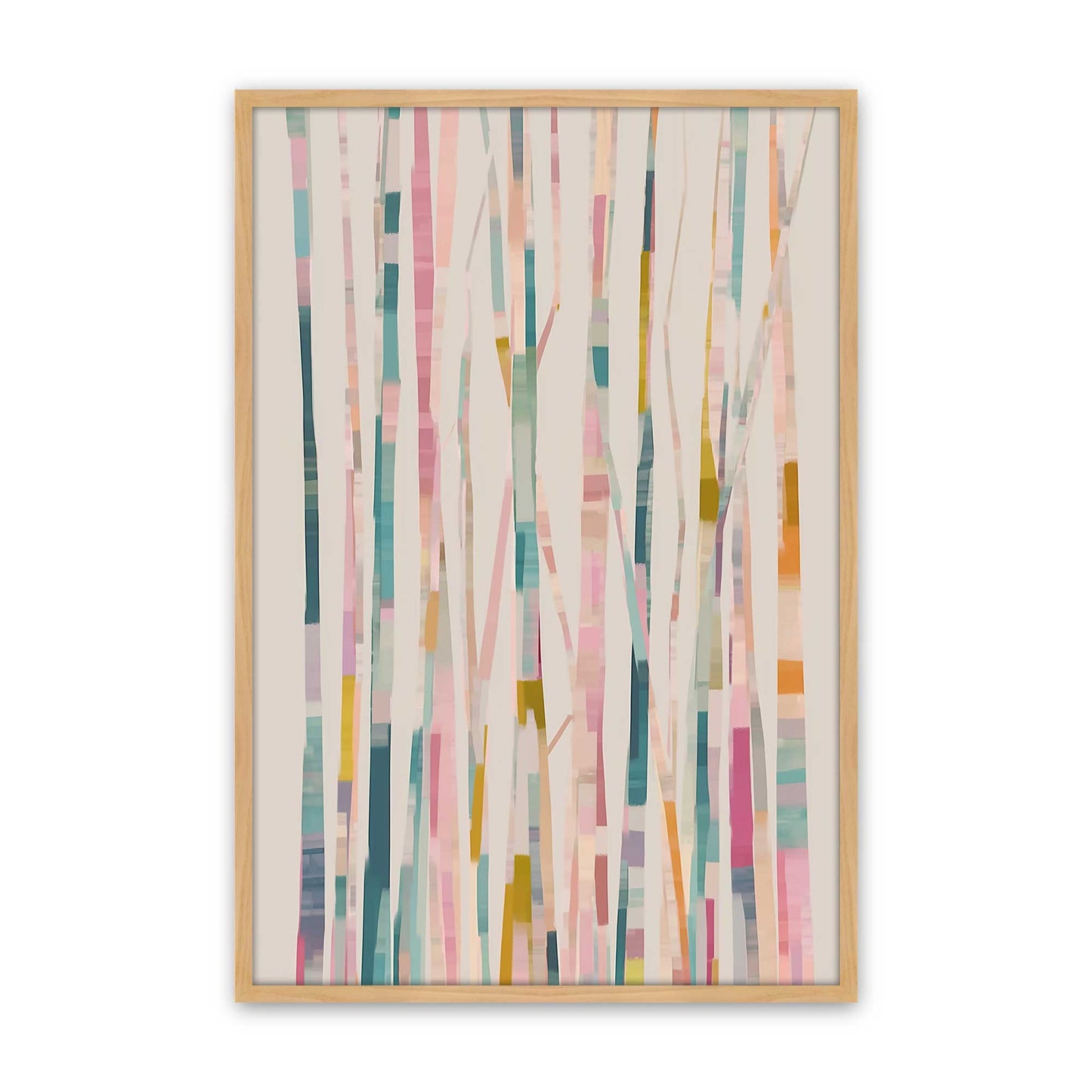 [Color:American Maple], Picture of art in a American Maple frame