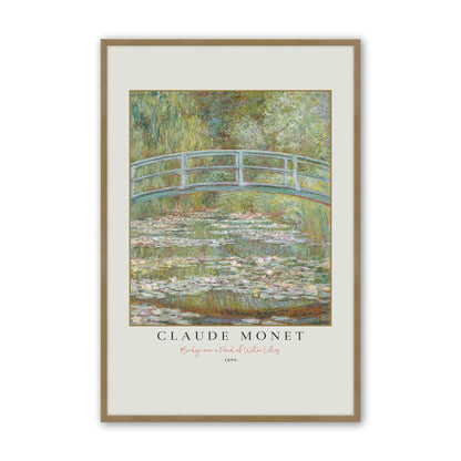 [Color:Brushed Gold], Picture of art in a Brushed Gold frame