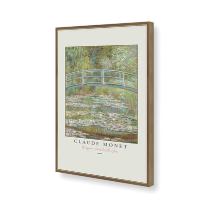 [Color:Brushed Gold], Picture of art in a Brushed Gold frame of the corner