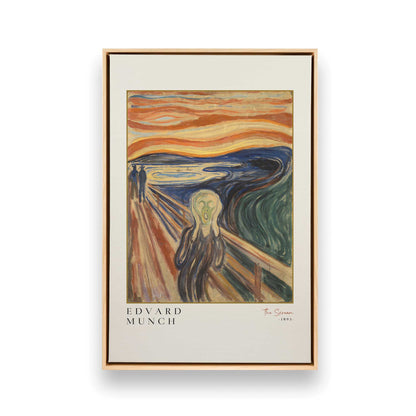 [Color:American Maple], Picture of art in a American Maple frame