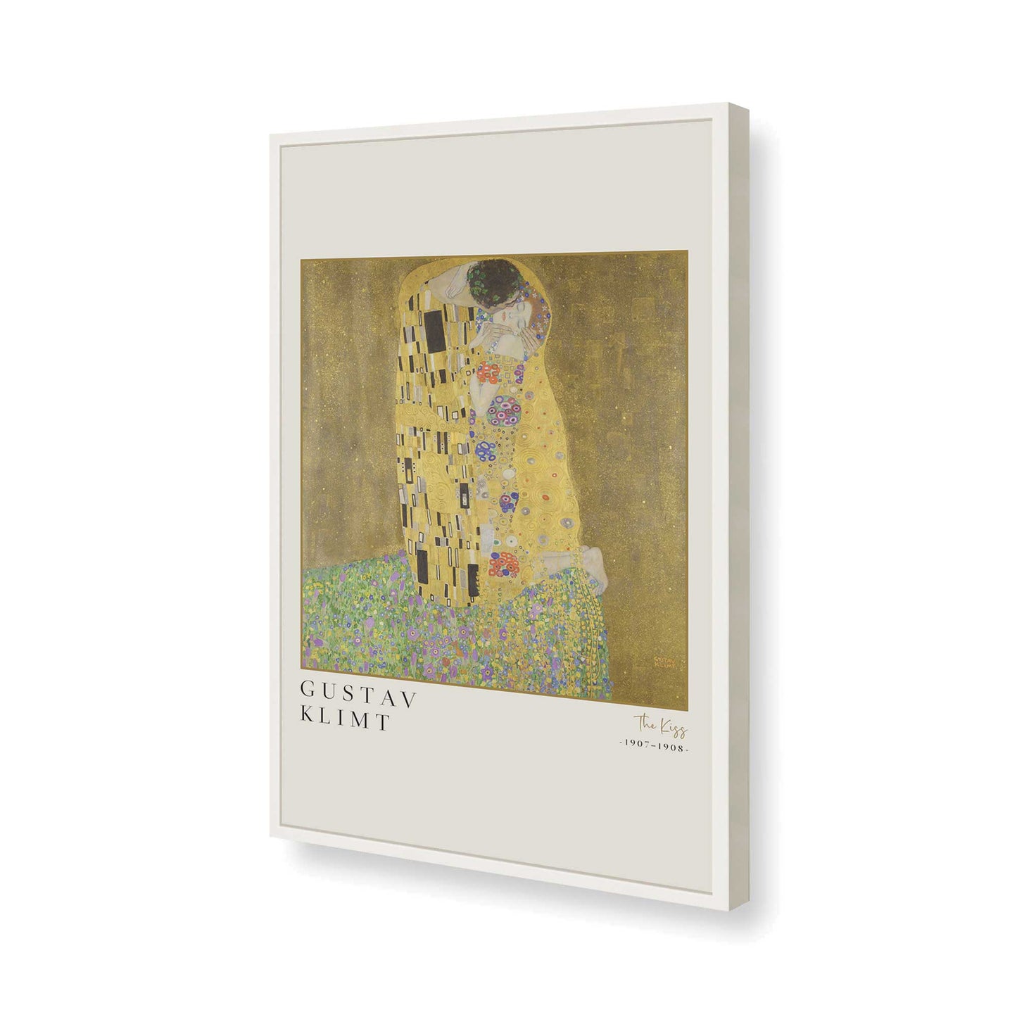 [Color:Opaque White], Picture of art in a Opaque White frame of the corner