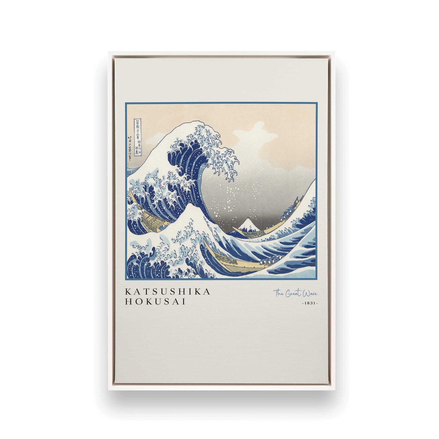 [Color:Opaque White], Picture of art in a White frame