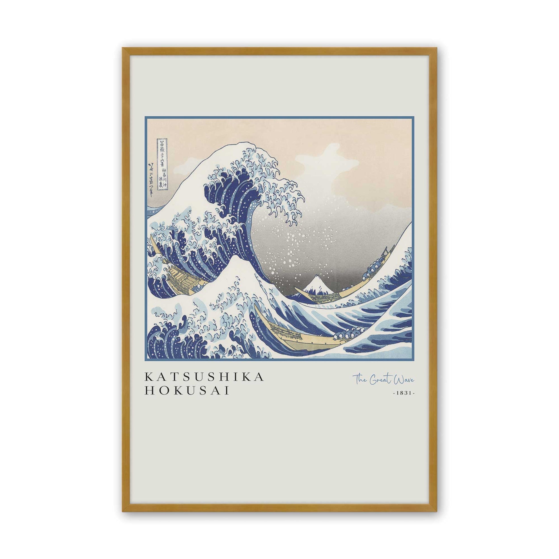 [Color:Polished Gold], Picture of art in a Polished Gold frame