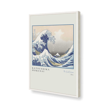 [Color:Opaque White], Picture of art in a Opaque White frame of the corner