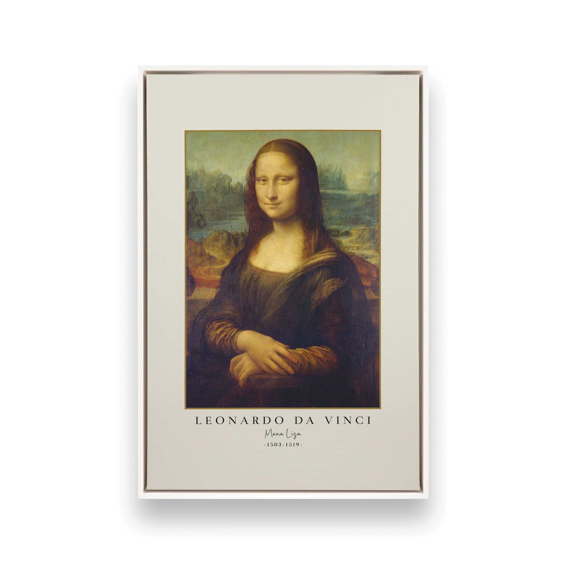 [Color:Opaque White], Picture of art in a White frame