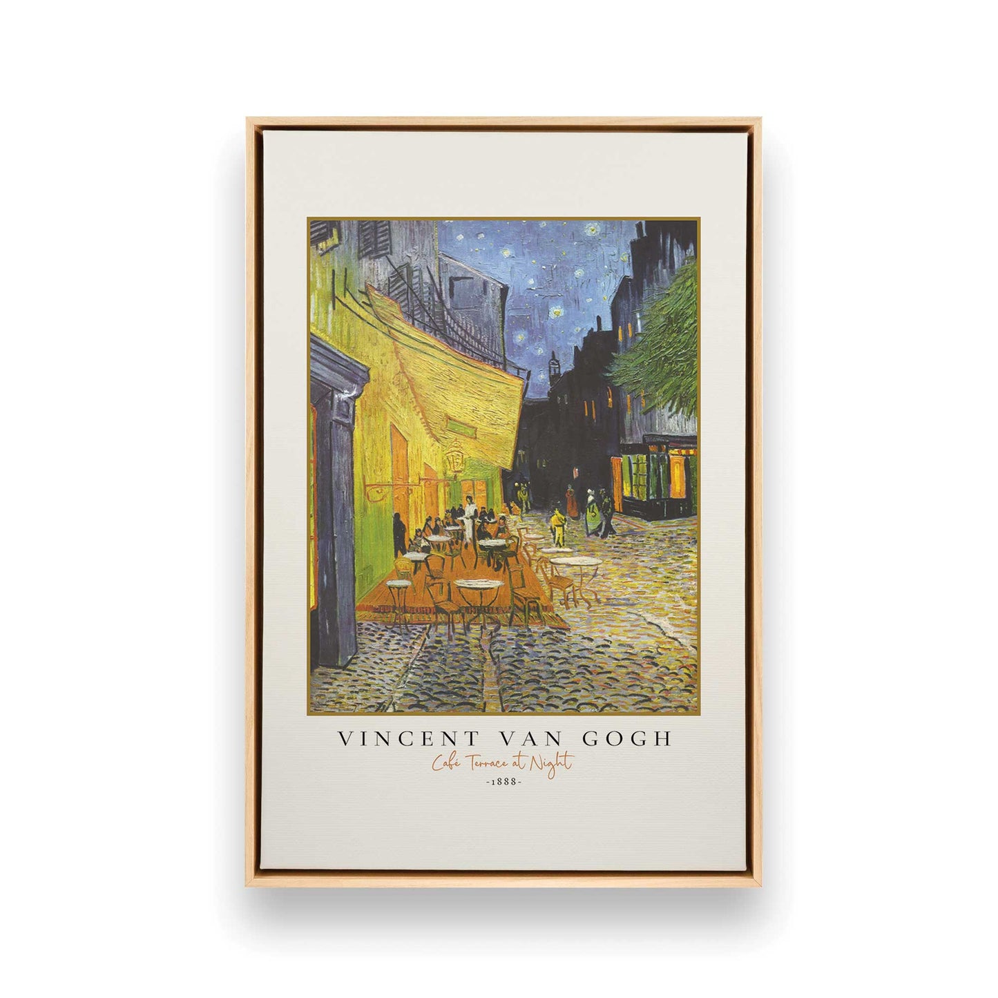 [Color:American Maple], Picture of art in a American Maple frame