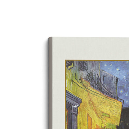 [Color:Stretched Canvas], Picture of the corner of the art