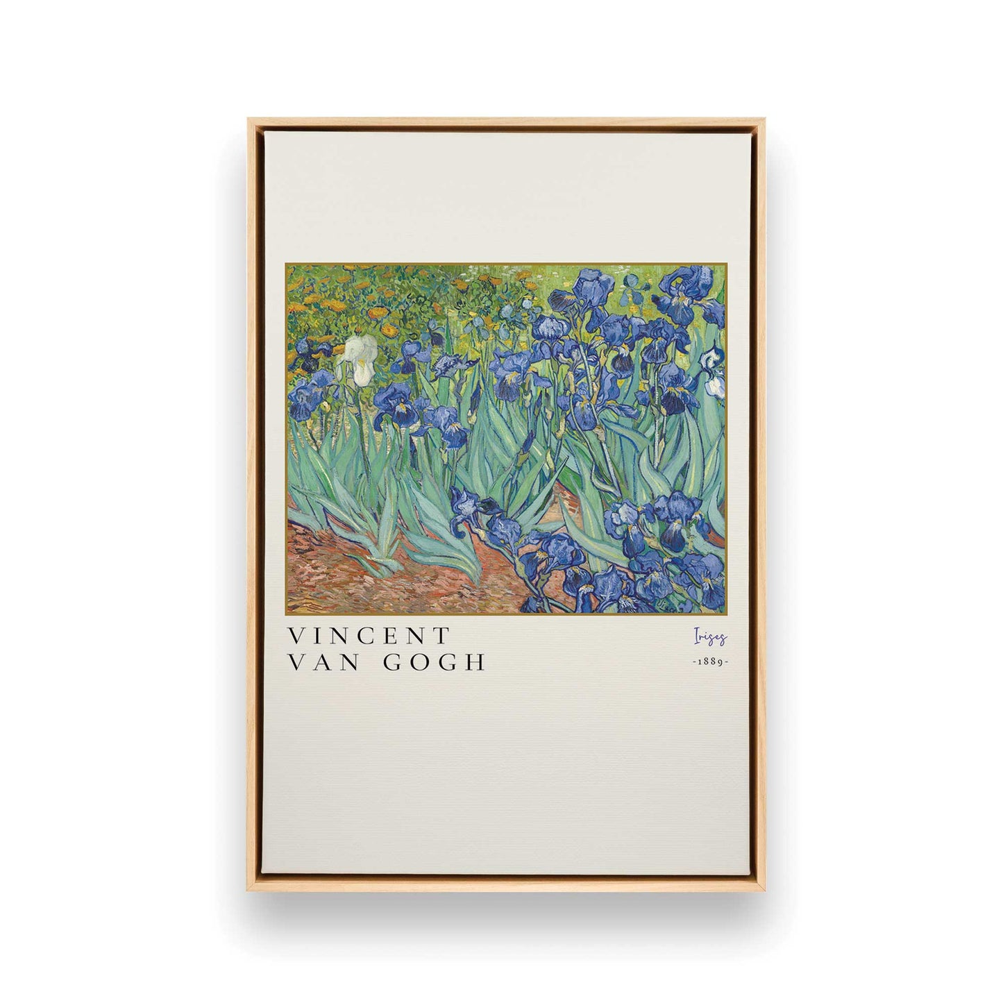 [Color:American Maple], Picture of art in a American Maple frame