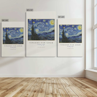 [Color:Stretched Canvas], Image showing the size comparisons