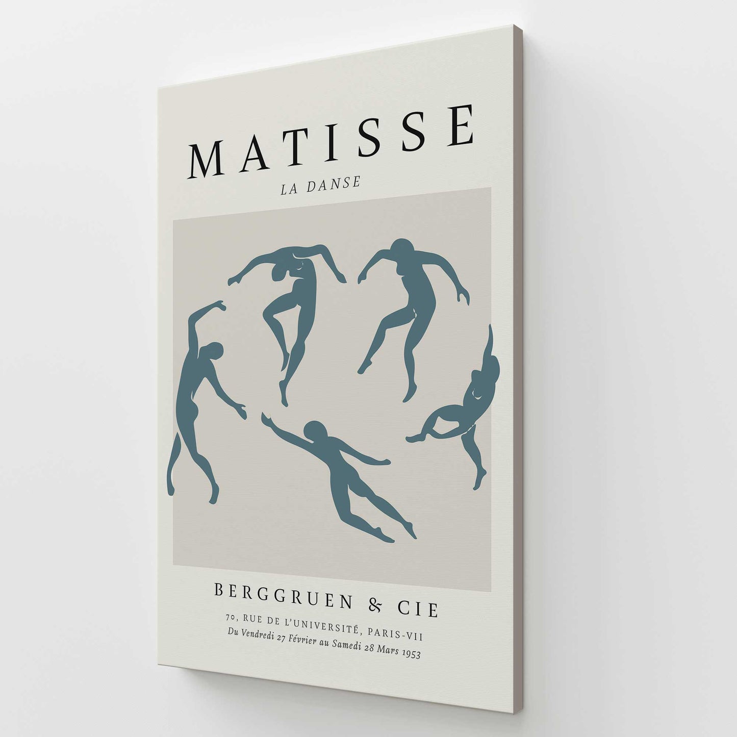 [Color:Stretched Canvas], Picture of art at an angle