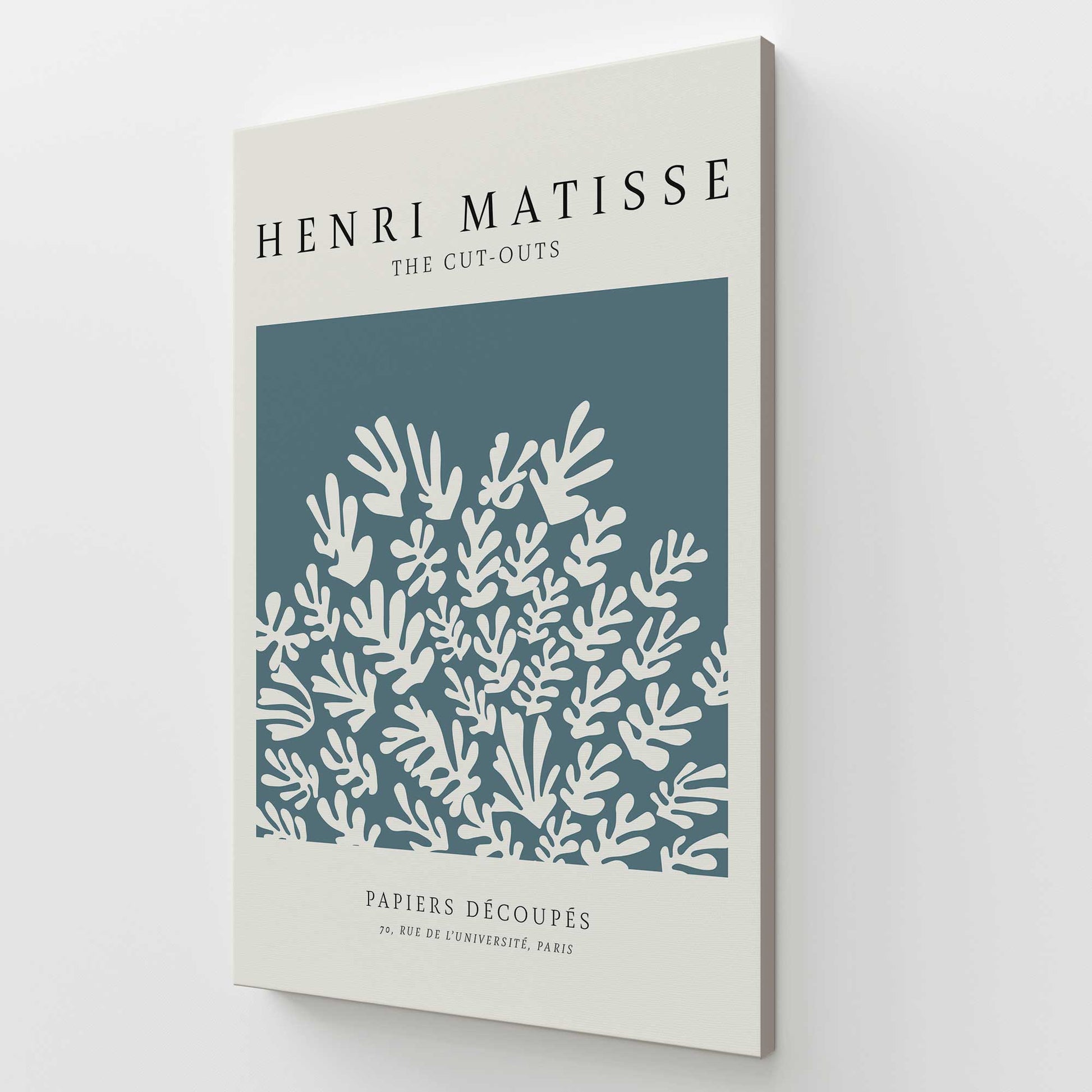 [Color:Stretched Canvas], Picture of art at an angle