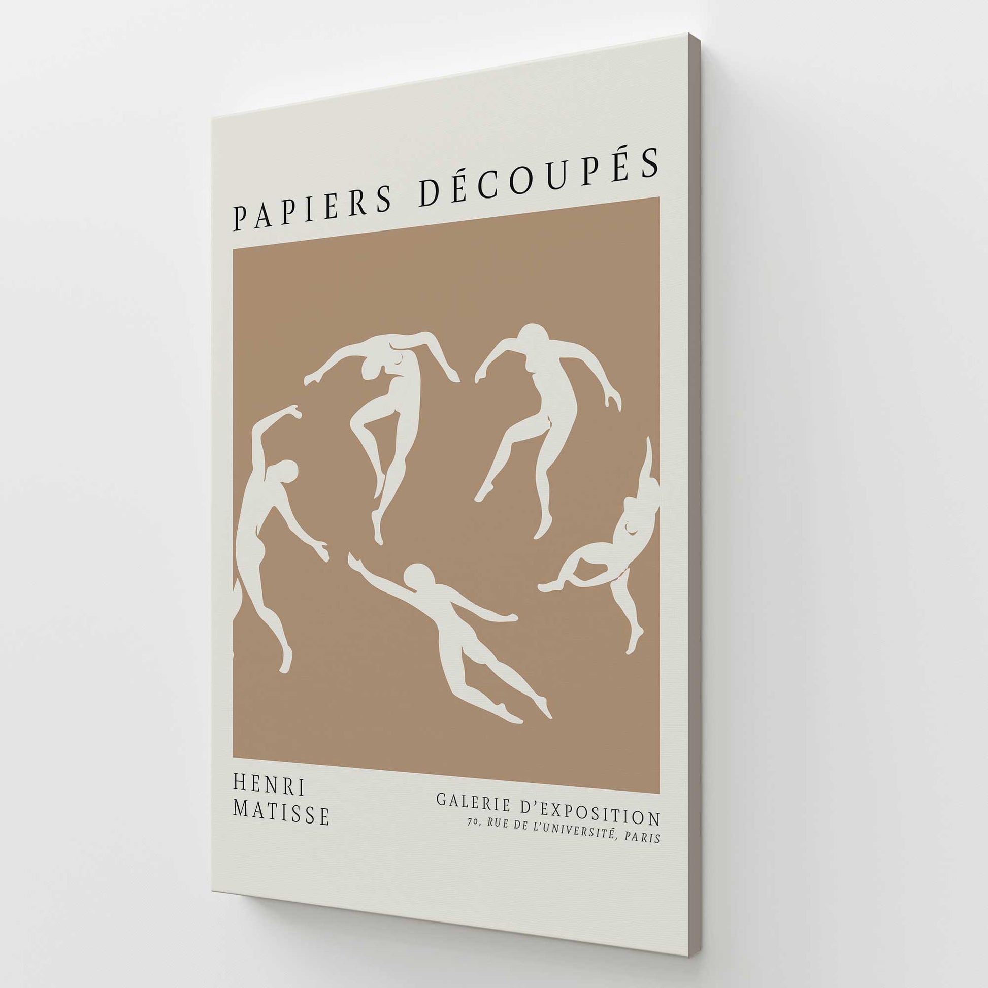 [Color:Stretched Canvas], Picture of art at an angle