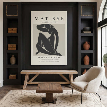 [Color:Stretched Canvas], Picture of art in a room