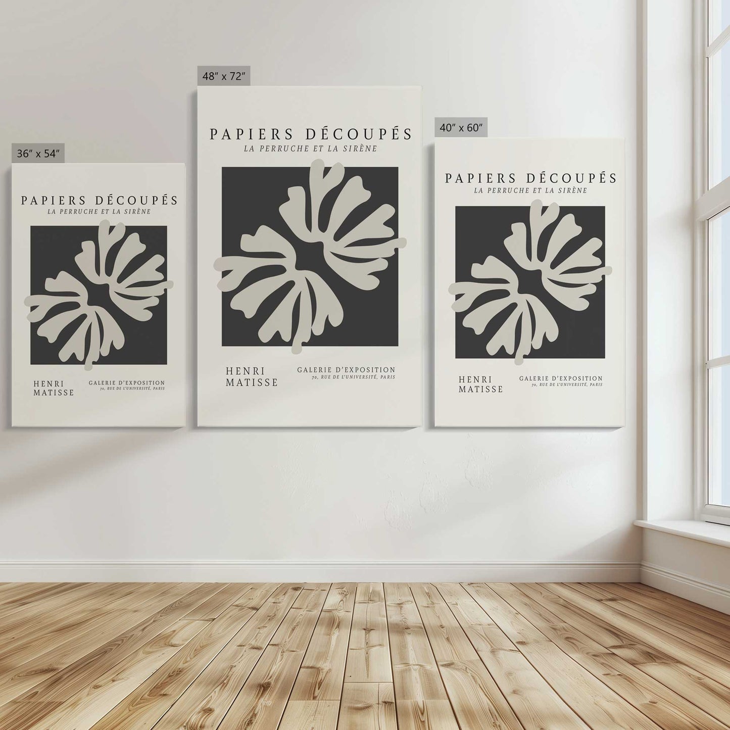 [Color:Stretched Canvas], Image showing the size comparisons