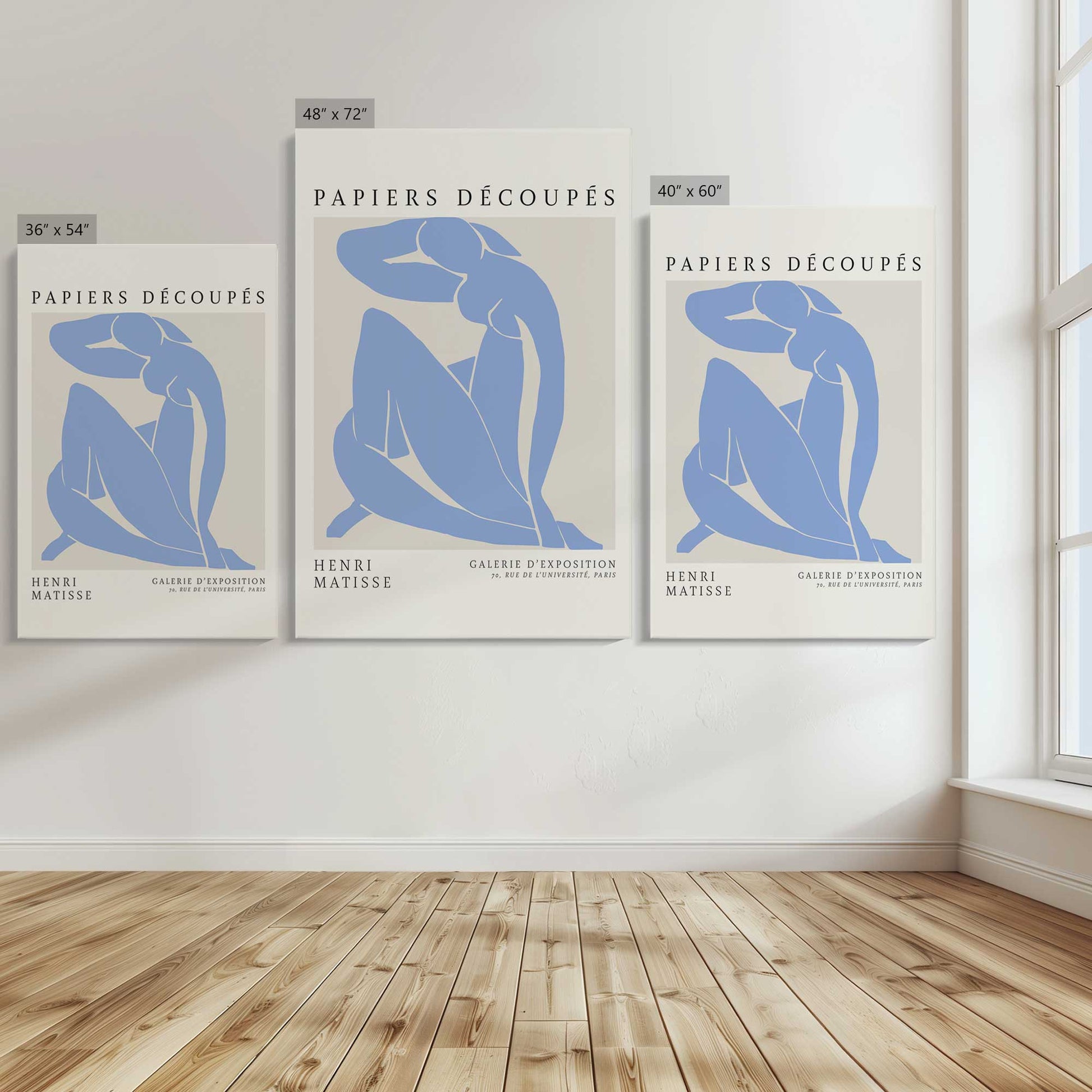 [Color:Stretched Canvas], Image showing the size comparisons