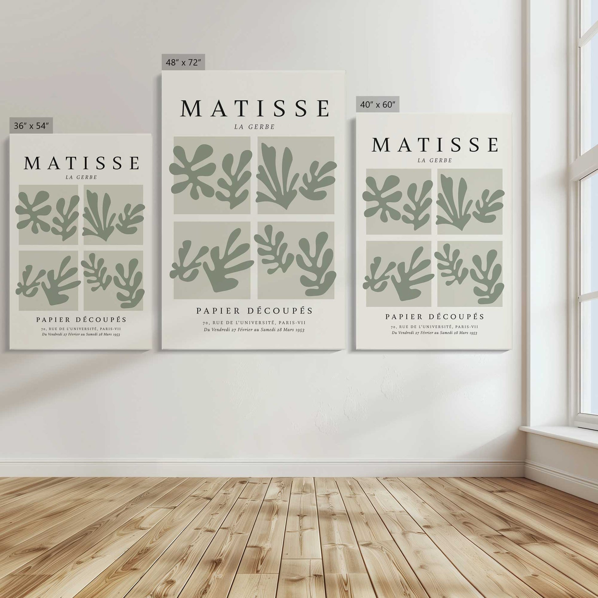 [Color:Stretched Canvas], Image showing the size comparisons
