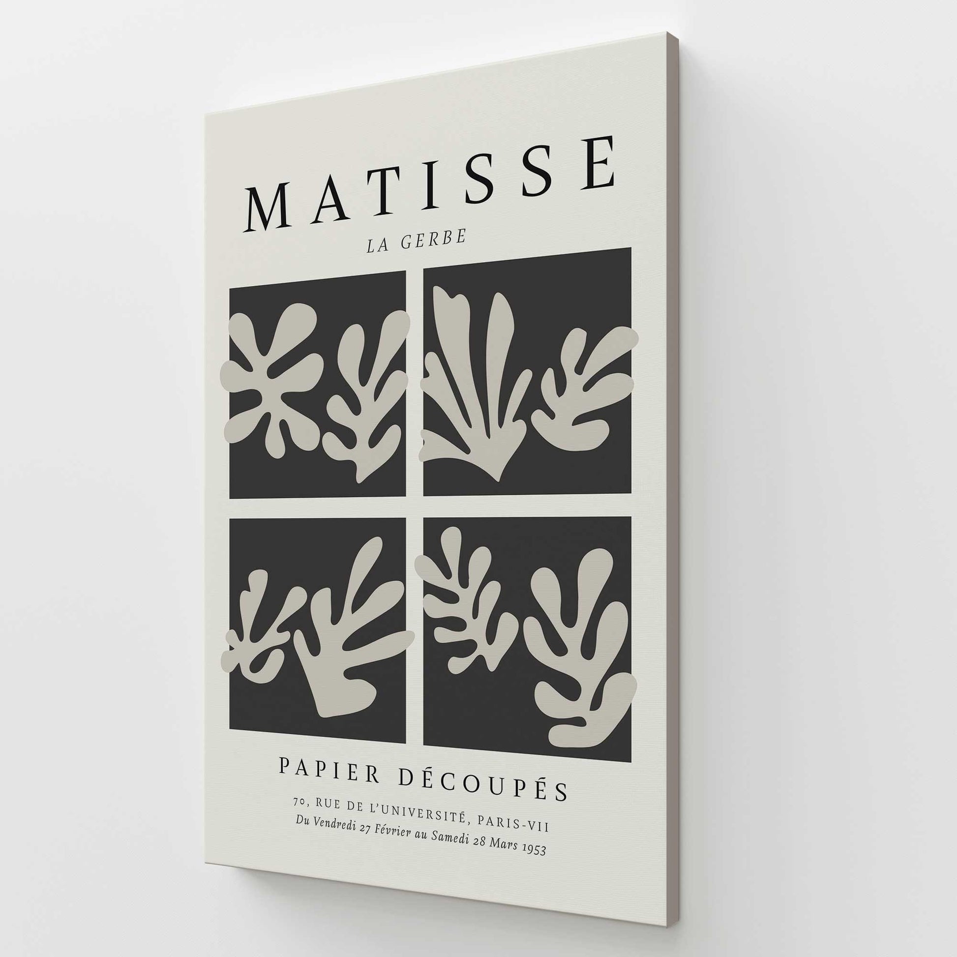 [Color:Stretched Canvas], Picture of art at an angle