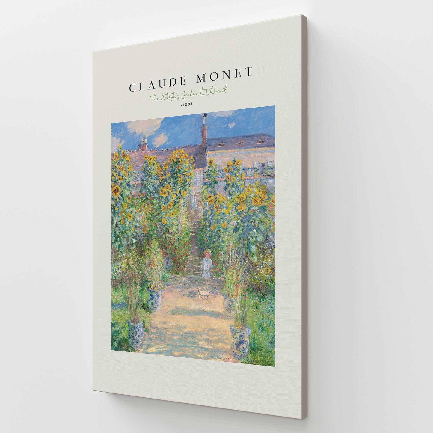 [Color:Stretched Canvas], Picture of art at an angle