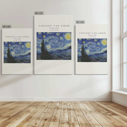 [Color:Stretched Canvas], Image showing the size comparisons