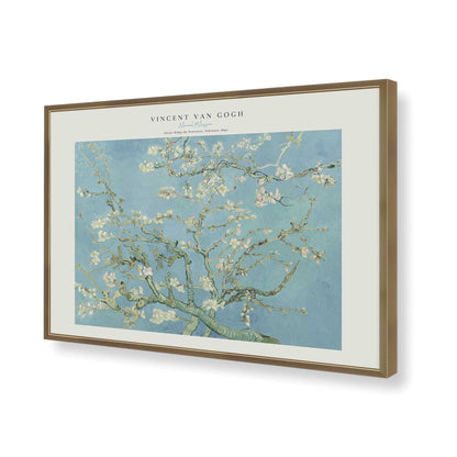 [Color:Brushed Gold], Picture of art in a Brushed Gold frame of the corner